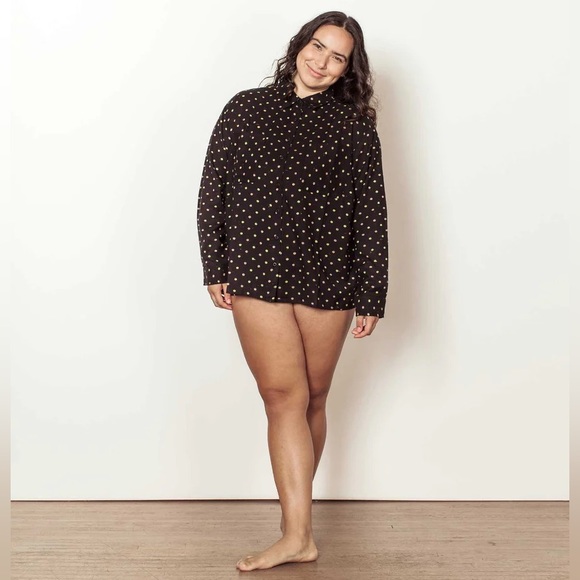 Ace & Jig Alma Shirt - Black Dot - Picture 2 of 8